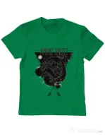 Tricou ADLER copil Among angels Verde mediu