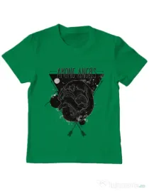 Tricou ADLER copil Among angels Verde mediu