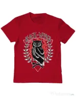 Tricou ADLER copil Black wings Rosu