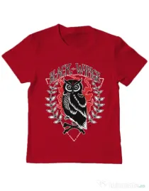 Tricou ADLER copil Black wings Rosu