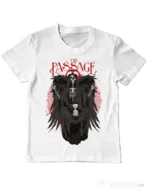 Tricou ADLER copil The passage Alb