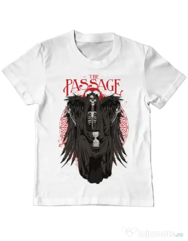 Tricou ADLER copil The passage Alb
