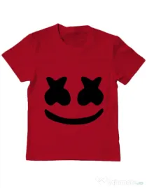 Tricou ADLER copil Marshmello Rosu