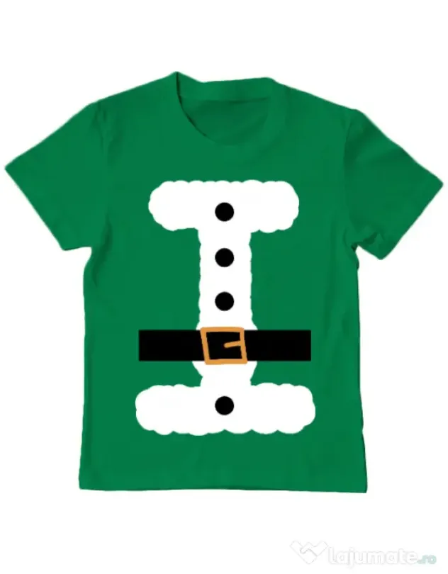 Tricou ADLER copil Santa Verde mediu