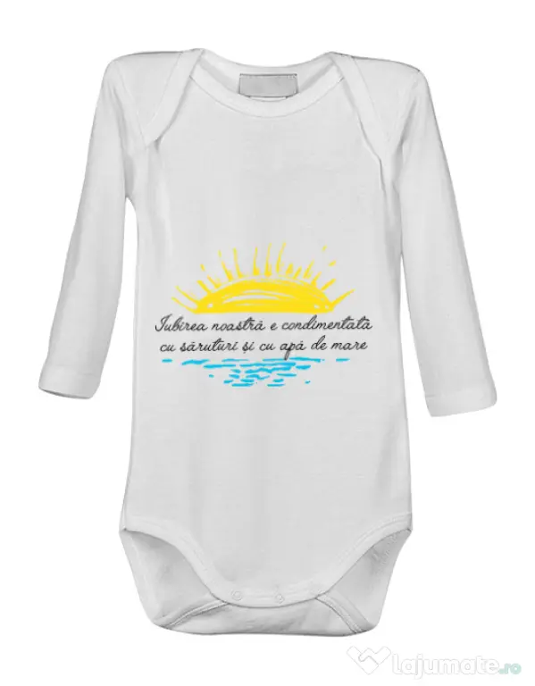 Baby body Iubirea noastra Alb