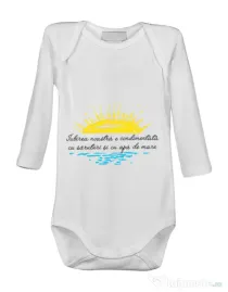 Baby body Iubirea noastra Alb