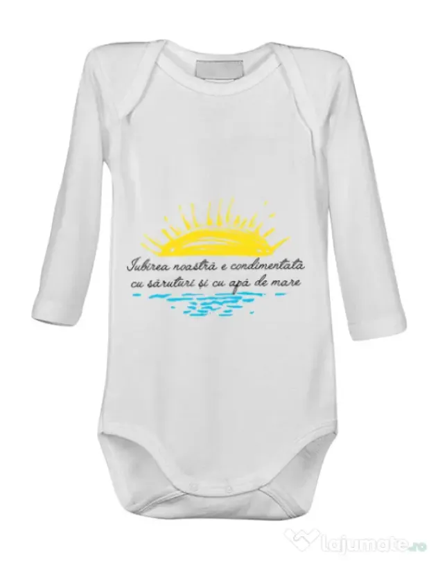 Baby body Iubirea noastra Alb