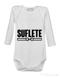 Baby body Suflete Alb