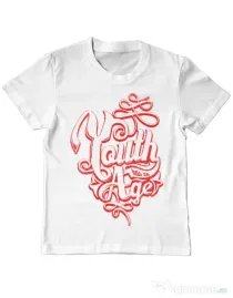 Tricou ADLER copil Youth has no age Alb