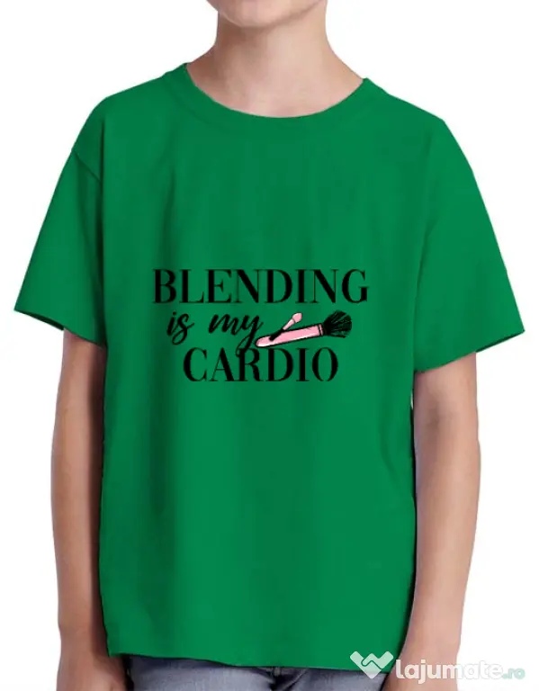 Tricou ADLER copil Blending Verde mediu