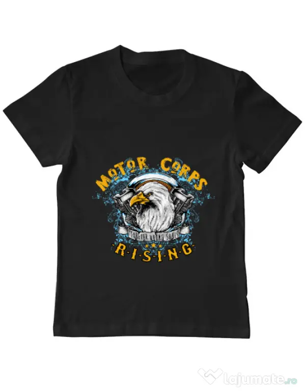 Tricou ADLER copil Eagle Negru