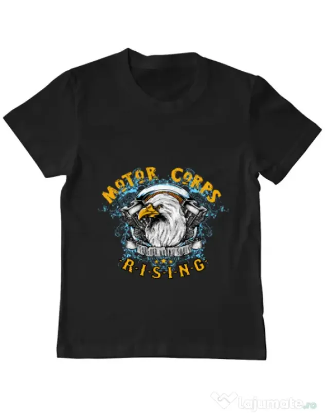 Tricou ADLER copil Eagle Negru