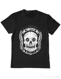 Tricou ADLER copil El gringo Negru