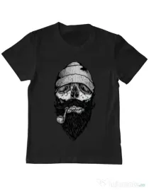 Tricou ADLER copil Bone sailor Negru