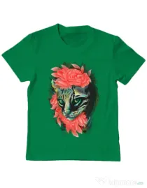 Tricou ADLER copil Offspring Verde mediu