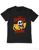 Tricou ADLER copil Coffee break Negru