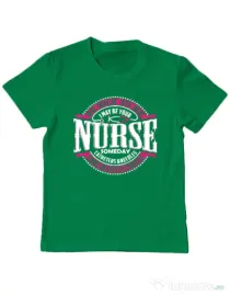 Tricou ADLER copil Nice to me Verde mediu