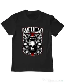 Tricou ADLER copil Pain today power tomorrow Negru