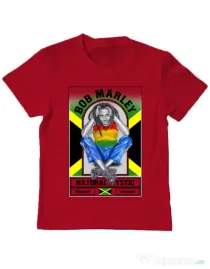Tricou ADLER copil Jamaica Rosu