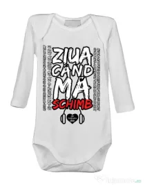 Baby body ziua cand ma schimb Alb