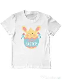 Tricou personalizat copil BUNNY CUTE Alb