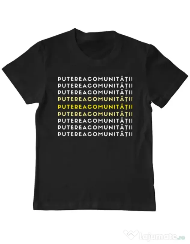 Tricou personalizat copil Custom design Negru
