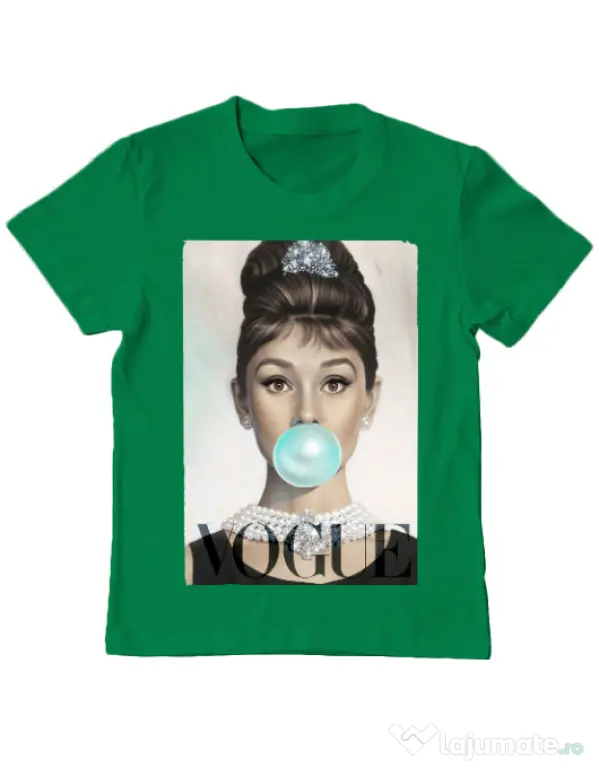 Tricou ADLER copil Audrey Verde mediu