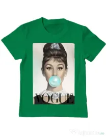 Tricou ADLER copil Audrey Verde mediu