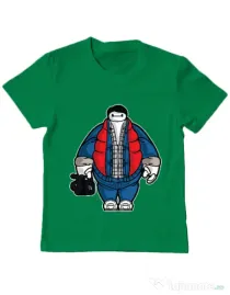 Tricou ADLER copil Baymarty Verde mediu