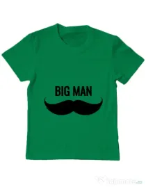 Tricou ADLER copil Big man Verde mediu