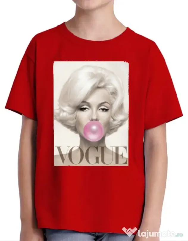 Tricou ADLER copil Bubblegum Rosu