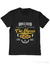 Tricou ADLER copil Cluj Napoca Negru