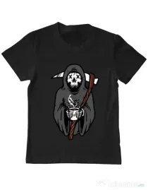 Tricou ADLER copil Coffee Reaper Negru