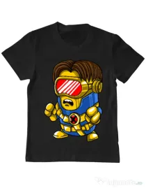 Tricou ADLER copil Cyclops minion Negru
