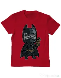 Tricou ADLER copil Darkest Night Rosu