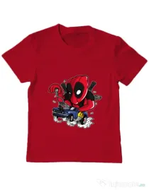 Tricou ADLER copil Deadrace Rosu