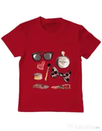 Tricou ADLER copil Every girl Rosu