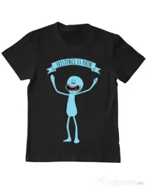 Tricou ADLER copil Existence is pain Negru