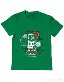 Tricou ADLER copil Game Kid Verde mediu