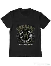 Tricou ADLER copil Grenade Negru
