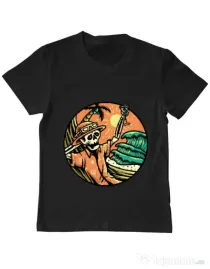 Tricou ADLER copil Have a Nice Day Negru