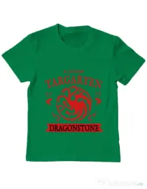 Tricou ADLER copil House Targaryen Verde mediu