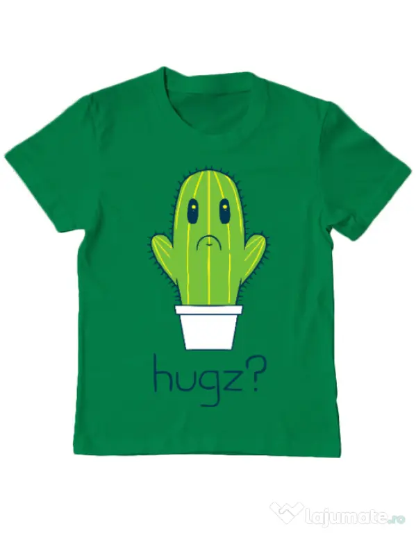 Tricou ADLER copil Hugz Verde mediu