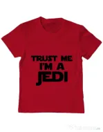 Tricou ADLER copil I am a jedi Rosu