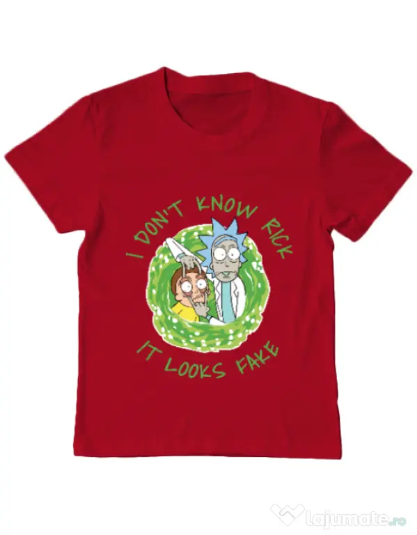 Tricou ADLER copil It looks fake Rosu