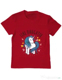 Tricou ADLER copil Like daughter Rosu