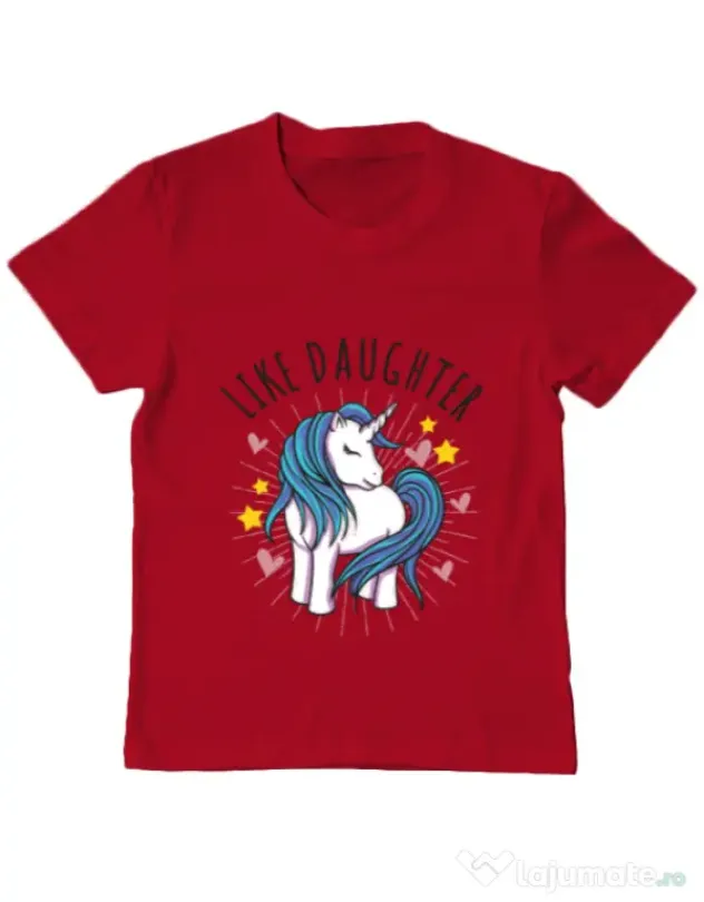 Tricou ADLER copil Like daughter Rosu