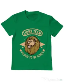 Tricou ADLER copil Lions team Verde mediu