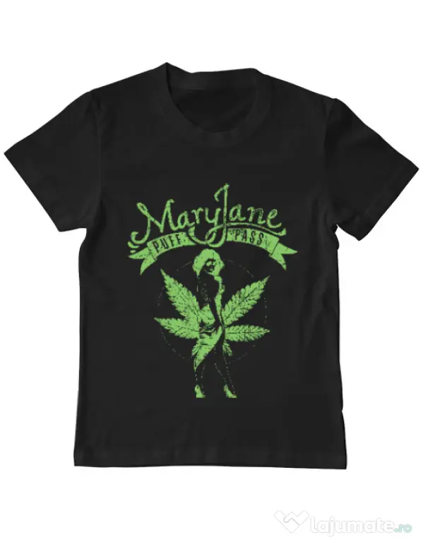 Tricou ADLER copil Mary Jane Negru