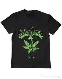 Tricou ADLER copil Mary Jane Negru